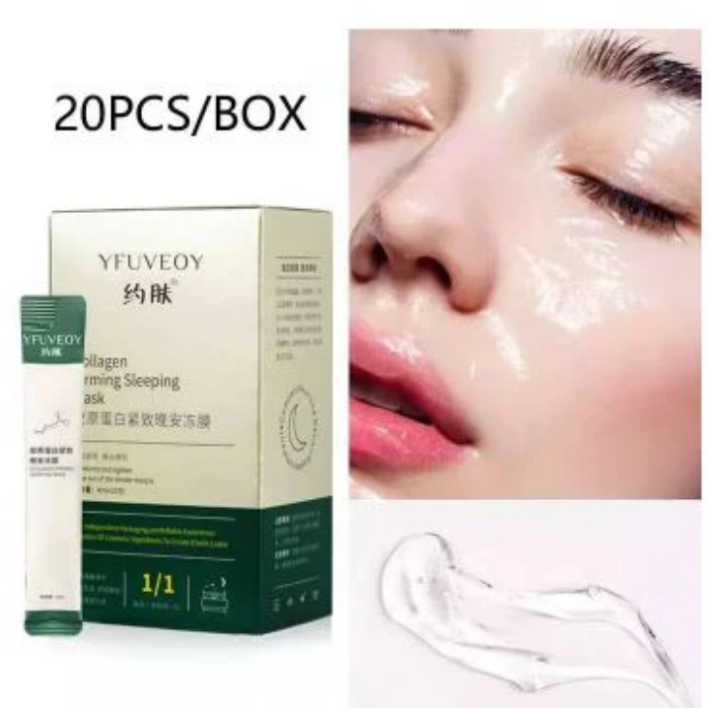 Collagen Firming Sleeping Mask YANJIAYI Original 20pcs/box Face Lazada PH