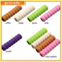 GOTORADE 2/5pcs อ่อนนุ่ม การตกแต่งบ้าน ป้องกันการชนกัน ปราศจากไฟฟ้าสถิต ที่กั้นประตู โฟมคลุม ตัวป้องกันมือจับประตู ความปลอดภัยของลูกน้อย