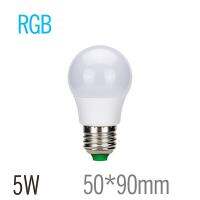 AC85-265V LED IR เปลี่ยนสี10W อัจฉริยะ5W พร้อมรีโมทตกแต่งงานปาร์ตี้16สีควบคุม RGB หรี่แสงได้15W หลอดไฟในร่มหลอดไฟ