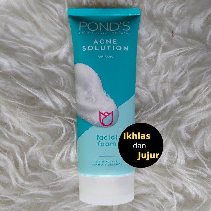 Ponds Acne Solution 100 gram AntiAcne Facial Foam Lazada Indonesia