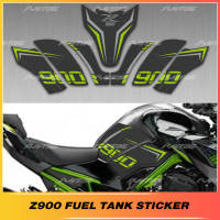 Motorcycle Gas Tank Pad Protector Non-Slip Fuel Tank 3D Decal Sticker For KAWASAKI Z900