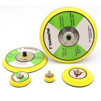 1pcs Polishing Sanding Disc Pneumatic Self-ad-hesive Suction Cup Pad Sticky Disk 1-6 Inch Sandpaper Sucker For Electric Grinder Cleaning Tools