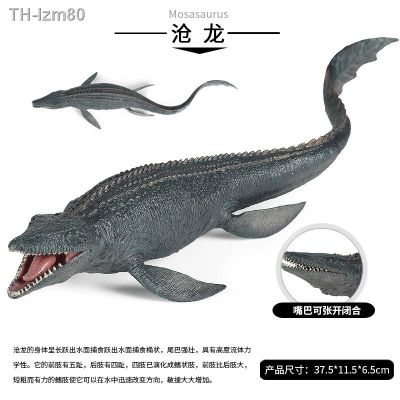 🎁 ของขวัญ ไดโนเสาร์จำลองของเล่นพลาสติก mosasaurus ขนาดใหญ่ Liopleurodon dacrosaurus ไดโนเสาร์ทะเลสัตว์เครื่องประดับ