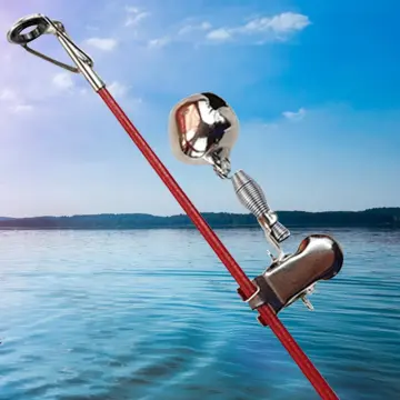 Swivel Fishing Rod Holder Adjustable Swivel Side Rail Mount