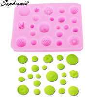 【YY】Sophronia M077 Mini Flower Shower Resin Silicone Mold Cake Decorating Tools Chocolate Polymer Clay Molds Jewelry Moulds