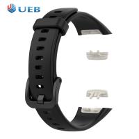 1Pc สายทีพียูสำหรับ HUAWEI Band 6 TPU สายรัดข้อมือเล่นกีฬาสำหรับ HONOR Band 6