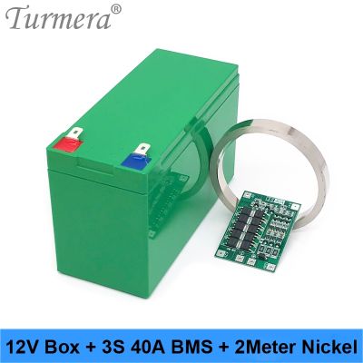12V Li-ion Battery Storage Case Battery Box 3x7 Bracket for 12V 24V Uninterrupted Power Supply and E-bike Battery Use Turmera