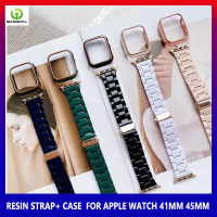 ฐานชุด2-In-1สายเรซิ่น + Ultra2เคสสำหรับ Apple Watch 7 8 9 49มม. 41มม. 45มม. 6 5 4สาย44มม. 40มม. 38มม. 42มม. กรอบนาฬิกาสำหรับ I Watch Series Se สร้อยข้อมือแฟชั่น6 5 4 3 2 1