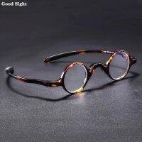 Good Sight TR90 Samrt Reading Glasses Portable Anti Blue Retro Fashion Eyeglass Mens Round Glasses Eyewear Readers 1.5 2 3.5 4