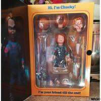 ในสต็อก NECA Childs เล่นคนดีสุดยอด Chucky ตุ๊กตาพีวีซีรูปการกระทำพร้อมกล่องเดิมรูปแบบสะสมของเล่น