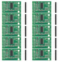 10 ชิ้นสําหรับ Arduino Dual Channel HX711 เซ็นเซอร์ความดันชั่งน้ําหนักโมดูล A / D ความแม่นยํา 24 บิต DIY เครื่องชั่งอิเล็กทรอนิกส์