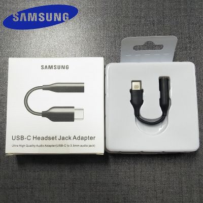 SAMSUNG Type-C ถึง3.5มม. Usb หม้อแปลงเคเบิลหูฟัง3.1 Type C USB-C ตัวผู้3.5 AUX แจ็คเสียงตัวเมียสำหรับ Samsung Note 10 Plus
