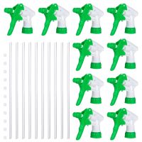 10 Spray Nozzle Replacement Pressure Nozzle Resistant Mist Steam Spray Tops for Bottles for Garden Planting Cleaning 2cm* 36cm*