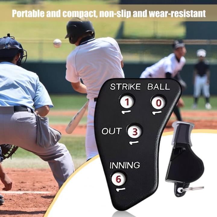 baseball-umpire-clicker-non-slip-umpire-whistle-4-wheel-design-baseball-counter-clicker-with-referee-whistle-sports-supplies-survival-kits
