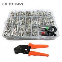 1/1.5/1.8/2.2/2.8/3.5mm Male Female Auto Crimping Wire Terminal Box With Pin Removal Tool For VW Tyco AMP Boschs FCI Deutsch