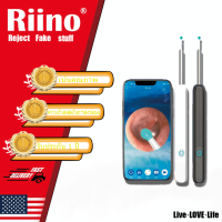 RIIno 800000W HD พิกเซล ที่แคะหู WIFI พร้อมช้อนหู 4อัน ไฟ LED แสง6ชนิด กันน้ำ ไม้แคะหูมีกล้อง ไม้แคะหู Ear Cleaner