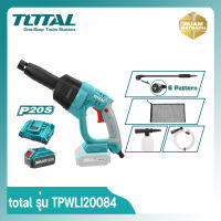 ปืนฉีดน้ำไร้สาย ปืนฉีดน้ำแรงดันสูง Total รุ่น TPWLI20084   Lithium-Ion 20V มอเตอร์ Brushless พร้อมแบตเตอร์รี่และแท่นชาร์จ