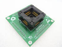 Opentop QFP100 LQFP100 IC357 YAMAICHI pitch: 0.5mm IC Burning seat Adapter ทดสอบที่นั่งทดสอบซ็อกเก็ตม้านั่งทดสอบ