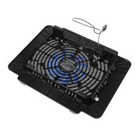 Laptop Cooler Cooling Pad Base Big Fan USB Stand For 14 Inch LED Light Notebook Drop ship