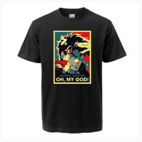 Oh My God Joseph Joestar Print T Shirt Jojos Bizarre Adventure Japan Anime  New Fashion Stand Power Short Sleeve T-shirts