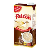 นกเหยี่ยว นมข้นจืด 1000 มล. Falcon Sterilized Recombined Flavoured Milk for Cooking and Bakery 1000 ml โปรโมชันราคาถูก เก็บเงินปลายทาง