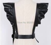 Harness Hot sell belt Luxury Brand Clip Women leather suspenders Braces Pants Good Quality Clips lady Belts