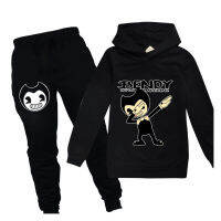 Findpitaya Hoodies Coat Bendy Sweatshirt et Pants Kids BlueRedBlack