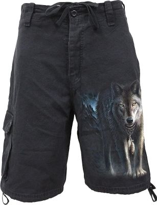 Spiral - from Darkness - Vintage Cargo Shorts Black