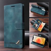 S23 Ultra S22 S21 S20 S10 S9 S8 Plus Case For Samsung Galaxy Note 20 10 9 8 Leather Flip Wallet Cover Phone Cases