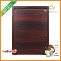 บานถังแก๊ส MF-MDF KITZCHO ZENSE 56x73 ซม. สีไม้สักGAS TANK DOOR KITZCHO ZENSE MF-MDF 56X73CM TEAK **จัดส่งด่วนทั่วประเทศ**