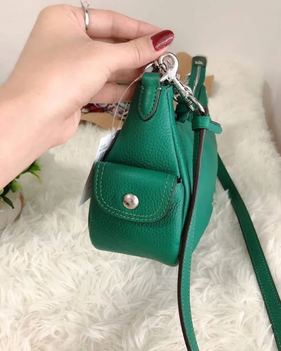 Coach Original C7222 Pennie Women's Shoulder Bag 25 Green Lazada PH
