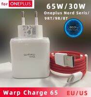 【Extraordinary Products】☼เครื่องชาร์จสำหรับ Oneplus 65วัตต์ของแท้ Warp Charge 65 W 30W One Plus 9RT 9R 9 Pro 8T Nord CE 2ที่ชาร์จบนผนัง EU US