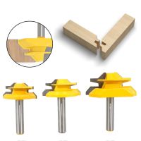 1PC 8MM Shank Milling Cutter ไม้แกะสลัก 45 องศาล็อค Miter Router Bit 1/2 Stock Medium Lock Miter Milling Bit Wood Carving