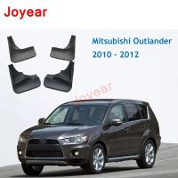 บังโคลนเบ้าหล่อด้านหลังด้านหน้ารถ S สำหรับ Mitsubishi Outlander 2010 2011 2012แผ่นกันโคลนล้อรถยนต์บังโคลนกันแดดบังโคลน