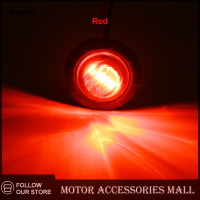 Asahi Motor 1ชิ้น24โวลต์3LED 3 4 รถพ่วงรอบเครื่องหมายด้านข้างสีเหลืองสีขาวสีแดงสำหรับรถบรรทุกไฟกวาดล้างไฟเลี้ยวรถบรรทุก