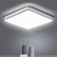 ZZOOI Modern Led Ceiling Lamp 48W 36W 24W Square/Round Ceiling Lights 220V 110V Panel Light for Bedroom Kitchen Living Room Lightings