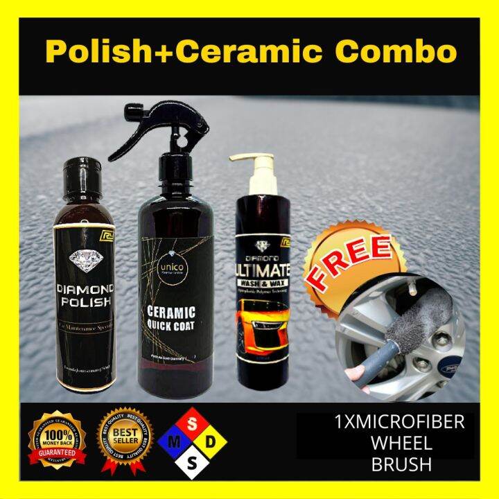 Diamond Coating【Quick Coating】Diamond Polish & Ceramic Coating Spray