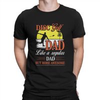 Regular Dad But More Awesome Mans TShirt Disc Golf Baskets Throw Sport O Neck Short Sleeve T Shirt Funny High Quality