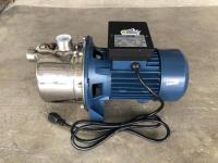 (*ผ่อนได้) ปั๊มน้ำหอยโข่งแบบเจ็ทหัวปั๊มสเตนเลส 1 นิ้ว 1 แรงม้า Centrifugal water Jet pump ยี่ห้อ LUCKYPRO รุ่น MJS-100