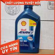 nhớt Shell Advance 4T AX7 10W40 1L