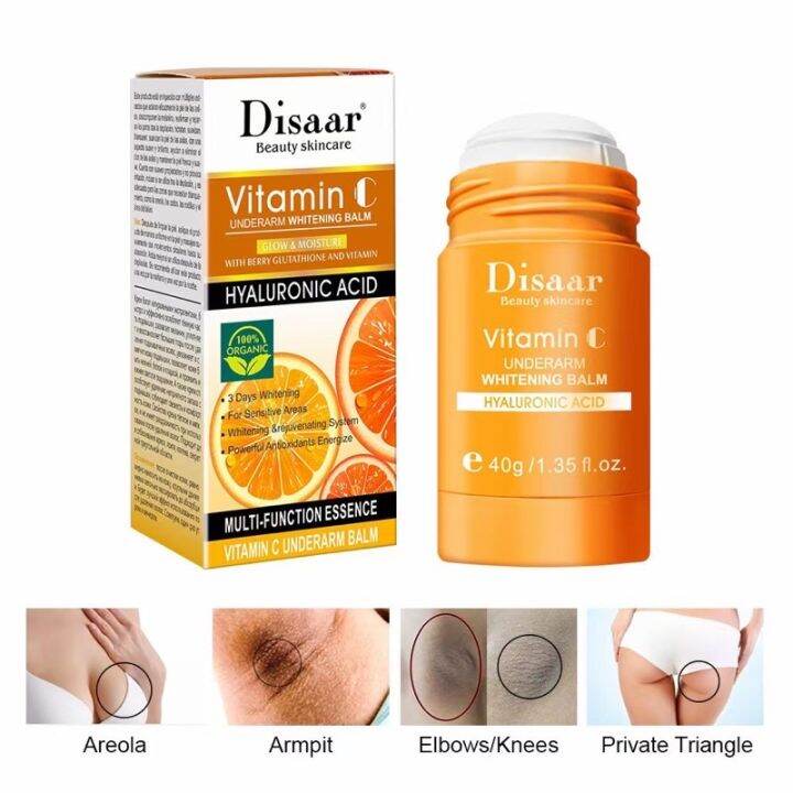 Disaar Vitamin C underarm Whitening Balm Cream Multiple Vitamin And