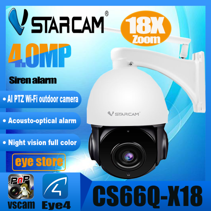 vstarcam-cs66q-x18-ซูมได้-18-เท่า-ความละเอียด-4mp-1440p-กล้องวงจรปิดไร้สาย-กล้องนอกบ้าน-outdoor-wifi-camera-มี-ai-ภาพสี