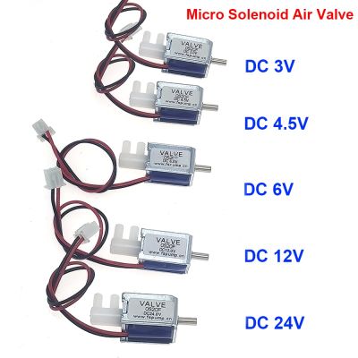 DC 3V/ 4.5V/ 6V/ 12V/ 24V Mini Micro Solenoid Air Gas Valve Release Exhaust Discouraged Valve Switch 2 position 3 way Air Valve
