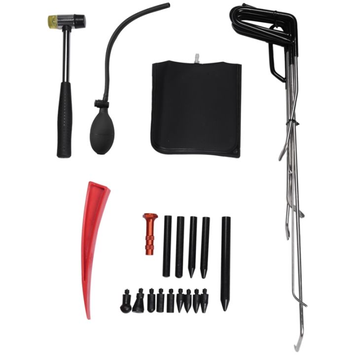 23pcs-automotive-paintless-dent-repair-removal-tools-puller-kits-hail-repair-tools-hooks-rods-wedge-pump-tap-down-pen