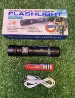 Flight8 Ultrafire WT518 T6 LED 1000lm 217m 3mode Zoomable With18650 Li-ion Battery USB Charging Compact Flashlight ไฟฉาย WT-518 ไฟฉายแรงสูง ไฟฉายซูมได้ เปิดไฟได้ 3 ระดับ