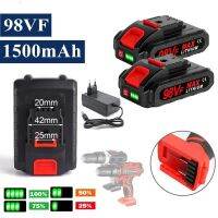 แบตเตอรี่สว่านผลกระทบไร้สาย98VF แบตเตอรี่พลังงานทดแทน18v-21v 88VF แบตเตอรี่เจาะกระแทกแบตเตอรี่สำรองสำหรับเครื่องมือไฟ