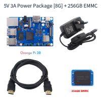 For 3B Development Board RK3566 Chip -Core 64-Bit Processor 5V 3A Power 4G +256GB EmmC