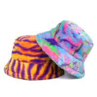 HOT★Thick Bucket Hat Faux Fur Fisherman Hats Women Girls Outdoor Winter Warm Fluffy Caps Hats Autumn Street Caps