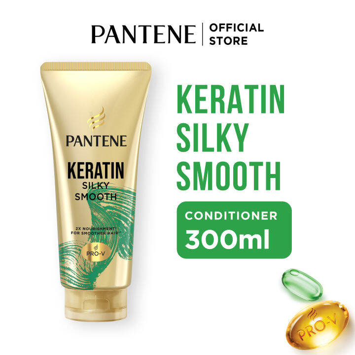 Pantene Conditioner Keratin Silky Smooth Hair Care 300ml Lazada PH
