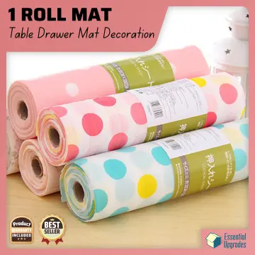 1 Roll Flamingo Kitchen Table Mat Drawers Cabinet Shelf Liners